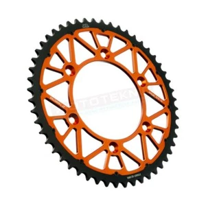 JT Orange Twinstar Rear Sprocket to fit KTM 600 MX LC4 (4T MX) 1990-1992 - Picture 1 of 1
