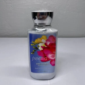 Bath & Body Works Freesia Body Lotion 8 oz Signature Collection Retired Shea - Picture 1 of 4