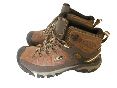 Keen Hombres Botas Talla 7 Targhee III Impermeables Senderismo Trabajo 1018570 Marrón Foto 1 de 4