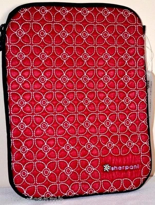 Sherpani Sync 10" Tablet Sleeve Case Cover SANGRIA Ipad Air Samsung Quilted 10.1 - Image 1 of 2
