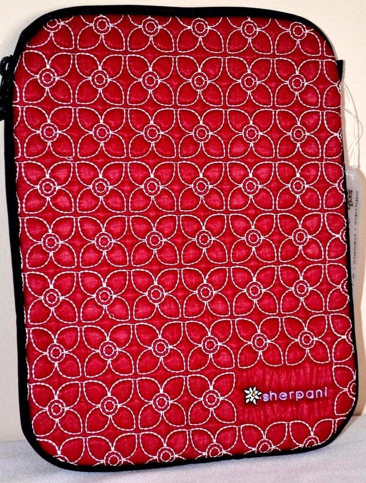 Sherpani Sync 10" Tablet Sleeve Case Cover SANGRIA Ipad Air Samsung Quilted 10.1 - Image 1 of 2