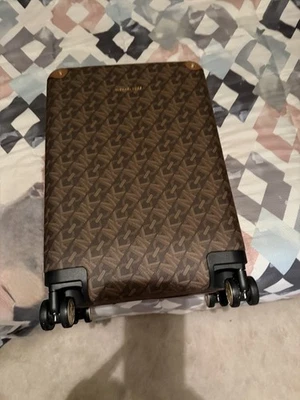 Michael Kors Logo Rolling Travel Trolley Suitcase Carry On Bag - Image 1 of 4