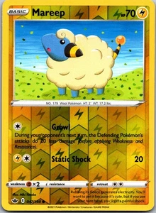 Mareep 047/198 - SWSH06: Chilling Reign Reverse Holo - Picture 1 of 2