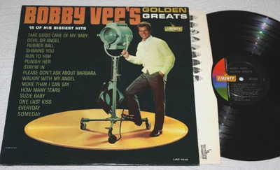 BOBBY VEE - Bobby Vee's Golden Greats  (1962 U.S. Mono Vinyl LP)  EX/EX - Image 1 of 3