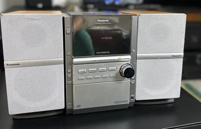 Panasonic SA-PM16 Bi-Amp Stereo System 5-CD Changer Cassette Speakers Tested - Image 1 of 4