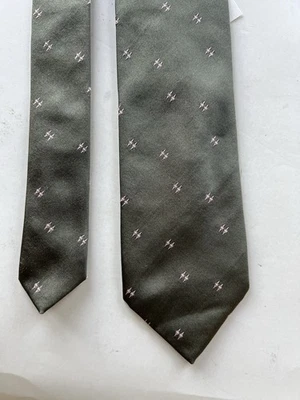 Gravata de seda tecida Prada - Imagem 1 de 4