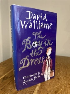 The Boy in the Dress by David Walliams SIGNED 2008 UK 1st/1st HB HarperCollins - Picture 1 of 10