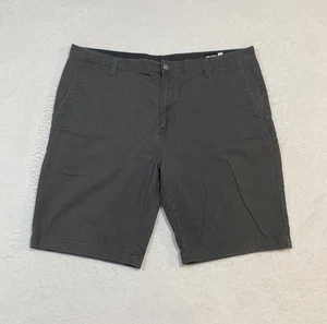 Volcom Shorts Mens Size 40 Charcoal Gray "True To This Chino" Skater - Picture 1 of 8