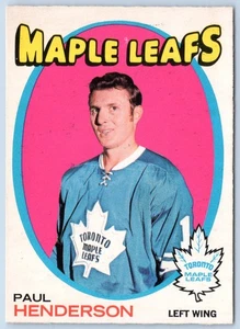 Paul Henderson 1971-72 O-Pee-Chee 71-72 #67 como nuevo 86667 - Imagen 1 de 2