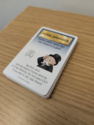 Monopoly Ultimate Banking Full Event Card Set - SPARES - Mint condition  - Image 1 of 3