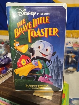 The Brave Little Toaster VHS Clamshell *Pre-Owned Clamshell Video Tape Vintage - Image 1 of 2
