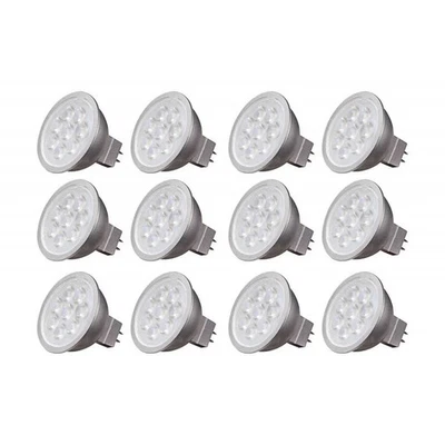 Satco 6.5W - LED MR16 LED - 2700K - 40 deg Beam - GU5.3 base - 12V - 12 Pack - Image 1 of 4