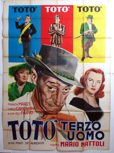 cm.140x200-TOTO' TERZO UOMO-TOTO'-COMMEDIA-N12-9 - Picture 1 of 1