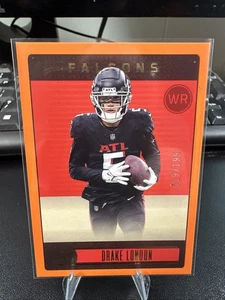 2023 Panini Legacy - Drake London #9 Orange /199 - Picture 1 of 2