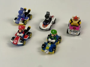 Lote de trabajo 5 unidades Hot Wheels Die Cast Mario Kart Bundle Luigi Etc - Imagen 1 de 8