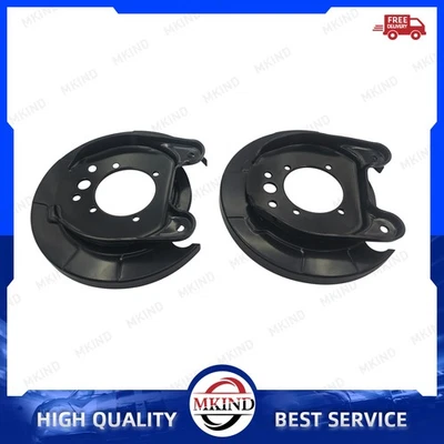 New Rear RH & LH Brake Dust Shield Pair For Nissan Xterra Frontier 2005-2020 - Image 1 of 4