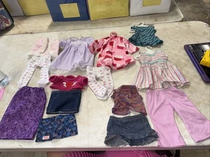Lote de ropa mixta para muñecas American Girl - algunas AG algunas sin marca 14 piezas - Imagen 1 de 12