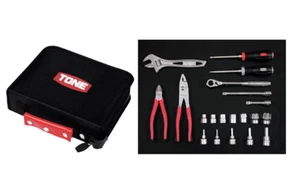 TONE Tool Set 21pcs | TSX3172 | Compact Auto Maintenance Kit | Made in Japan - Picture 1 of 1