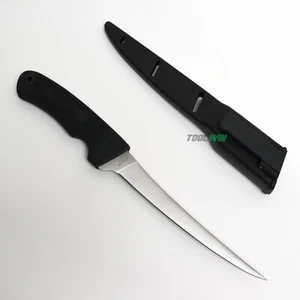 Fishing Fillet Knife Stainless Steel 7 inch Flex Blade For Medium & Large Fish - Picture 1 of 7