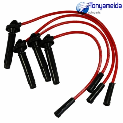 Cable de bujía para Subaru Impreza Legacy Outback Forester Baja Saab JDMSPEED Foto 1 de 4