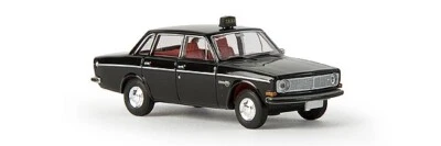 Spur H0 1:87 Brekina 29410 Volvo 144 "Taxi" Nero Nuovo OVP - Immagine 1 di 2