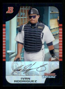 2005 Bowman Chrome Refractors #49 Ivan Rodriguez - Picture 1 of 2