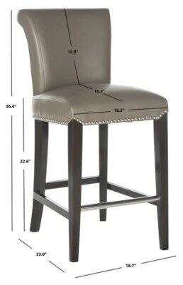 Safavieh SETH COUNTER STOOL, Reduced Price 2172747956 MCR4509F - Image 1 of 4