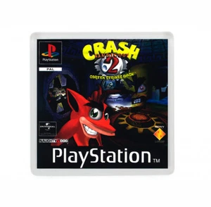 Crash Bandicoot 2 PlayStation PSX Magnet Fridge - Picture 1 of 1