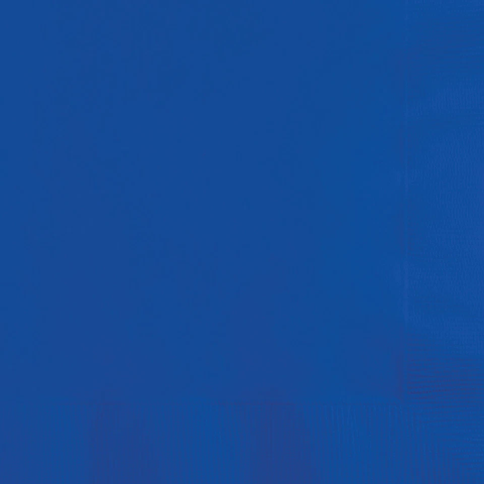 Cobalt Blue Party Supplies Paper Lunch Napkin 50 Pack Solid Tableware Birthday - Image 1 of 1
