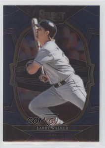 2023 Panini Select Concourse Blue Prizm Larry Walker #97 HOF