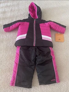 Pacific trail Baby Girl Snow Suit Size 12 Months NWT - Picture 1 of 4