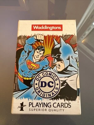 Waddingtons Number 1 DC Comics Spielkarten - Kartenspiel - Superhelden - Batman - Bild 1 von 4