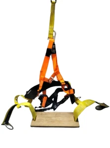 DBI-SALA 1108125 OIL & GAS CLIMBING/POSITIONING SAFETY HARNESS WITH BOARD SEAT - Picture 1 of 12