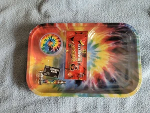 Rolling Tray Tobacco Pipe Set - Imagen 1 de 9