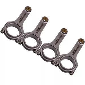 Connecting Rod Rods kit for Nissan FJ20 Skyline DR30 Silvia S12 22mm pin 140mm - Picture 1 of 12