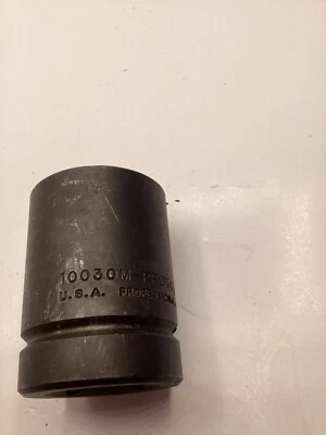 (QTY 1) PROTO 10030M 1 IN. DR. IMPACT SOCKET 30MM 6 PT R22 - Image 1 of 4