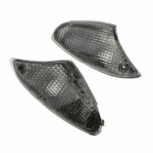 For BMW K1200S K1300S Smoke Front Turn Signals Indicator Blinker Lens - Picture 1 of 6