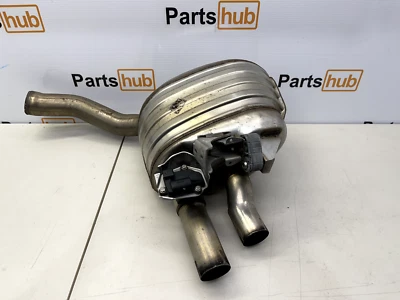 2020 PORSCHE PANAMERA TURBO S E-HYBRID OEM REAR RIGHT EXHAUST MUFFLER W/ACTUATOR - Image 1 of 4