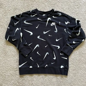 Nike Sportswear Girls 3D Swooshfetti Crew Neck Sweatshirt XL Standard Fit - Picture 1 of 11