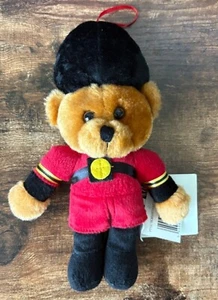 NWT Memento Souvenirs Great Britain British Royal Guard Teddy Bear Brown Plush S - Picture 1 of 8