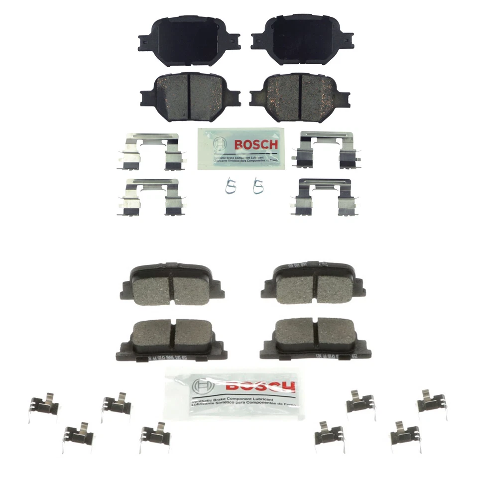 Комплект синих передних и задних керамических дисковых тормозных колодок Bosch для Scion tC 2005-2010 - Изображение 1 из 1