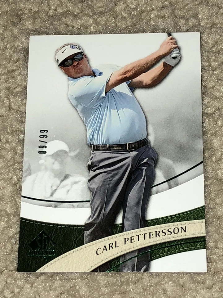 Auténtico Carl Pettersson 2014 SP verde paralelo 9/99  Foto 1 de 1