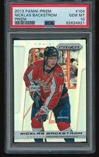 Nicklas Backstrom 2013-14 Panini Prizm Silver #104 PSA 10 GEM MT