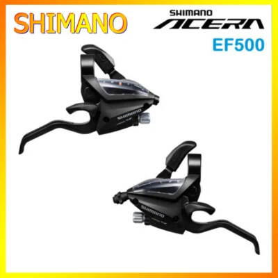 SHIMANO MTB Bike ST-EF500 3/7/8 Speed Bicycle Shifter Set Brake Lever Fit EF51 - Image 1 of 4