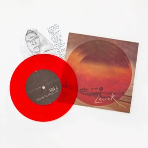 Levek - Look On The Bright Side 7 Inch Vinyl Red Psyche Folk Rock Funk NM - Picture 1 of 7