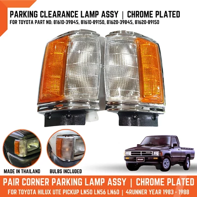 PARKING CORNER TURN SIGNAL LIGHT LAMP ASSY FOR TOYOTA HILUX UTE LN56 LN65 83-88 - Image 1 of 4