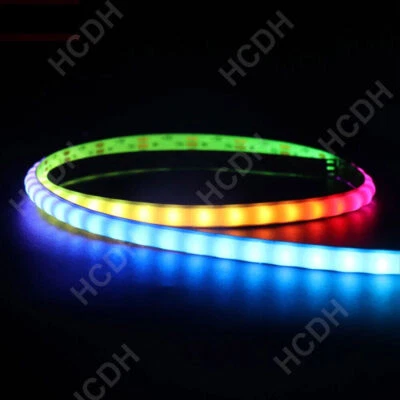 WS2812B Smart COB LED Streifen RGB Pixel 5V 160LED 12V Adressierbare 5mm - Bild 1 von 4