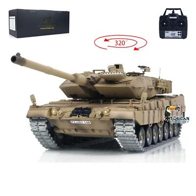 TD 1:16 RC Tank Leopard2A7 Remote Control Infrared Battle & BB Metal Wheel Tank - Image 1 of 4