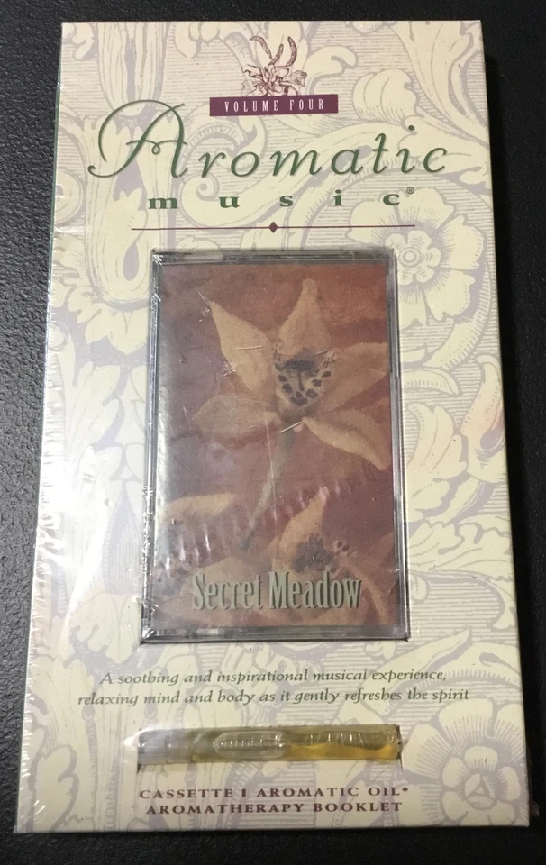 1995 SECRET MEADOW VOL 4 CASSETTE AROMATIC new age synth ambient meditation Seal - Image 1 of 3
