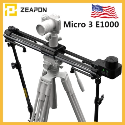 ZEAPON Micro 3 E1000 Motorized Slider DSLR Kamera Video Double Distance Portable - Bild 1 von 4